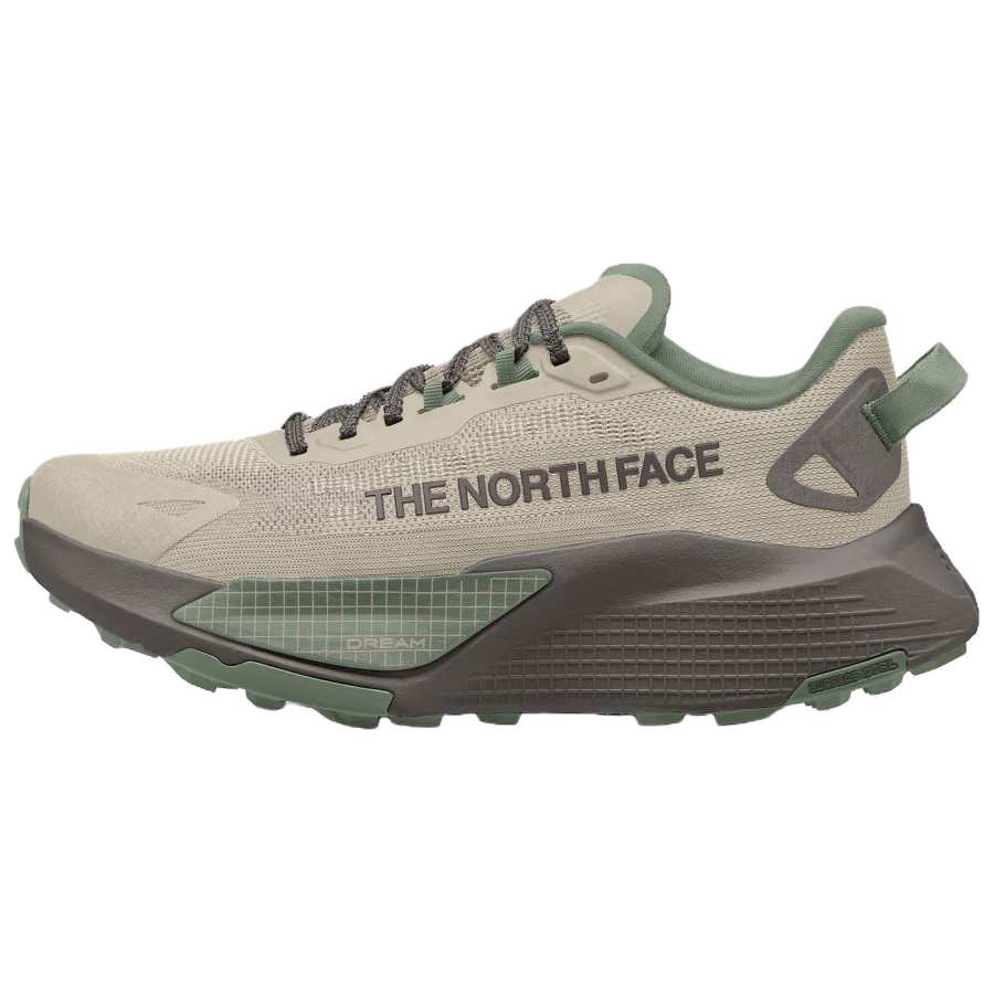 THE NORTH FACE Trail Running Shoes Women's Low Top Beige Green