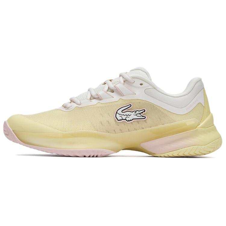 LACOSTE AG LT ULTRA Tennis Shoes Women's Low Top Yellow White AA5/White Purple AI6/Pink White 208