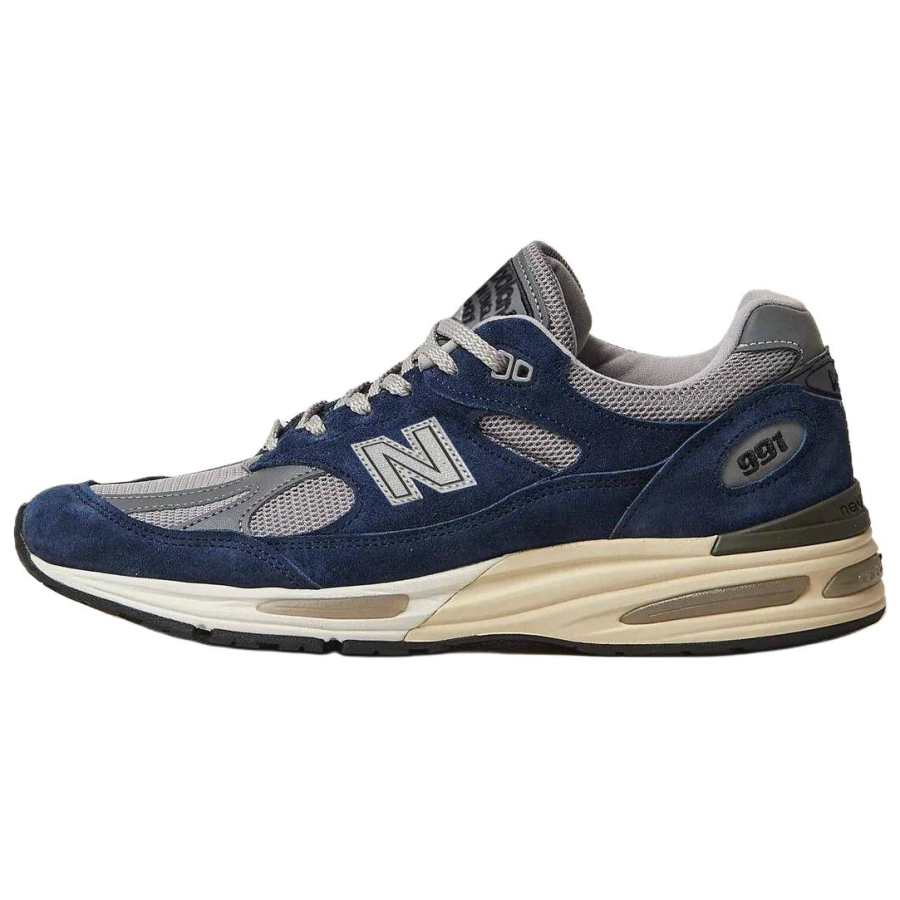 New Balance New Balance NB 991 V2 Running Shoes Unisex Low Top Blue Gray