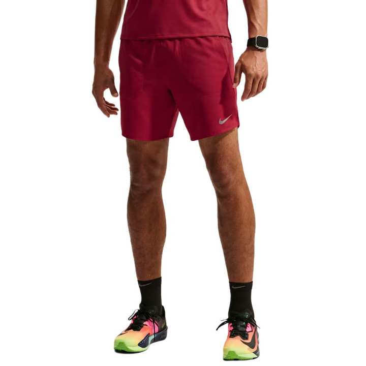 Nike Nike Running Shorts Men's Bright Red/Reflective Silver Moderate
