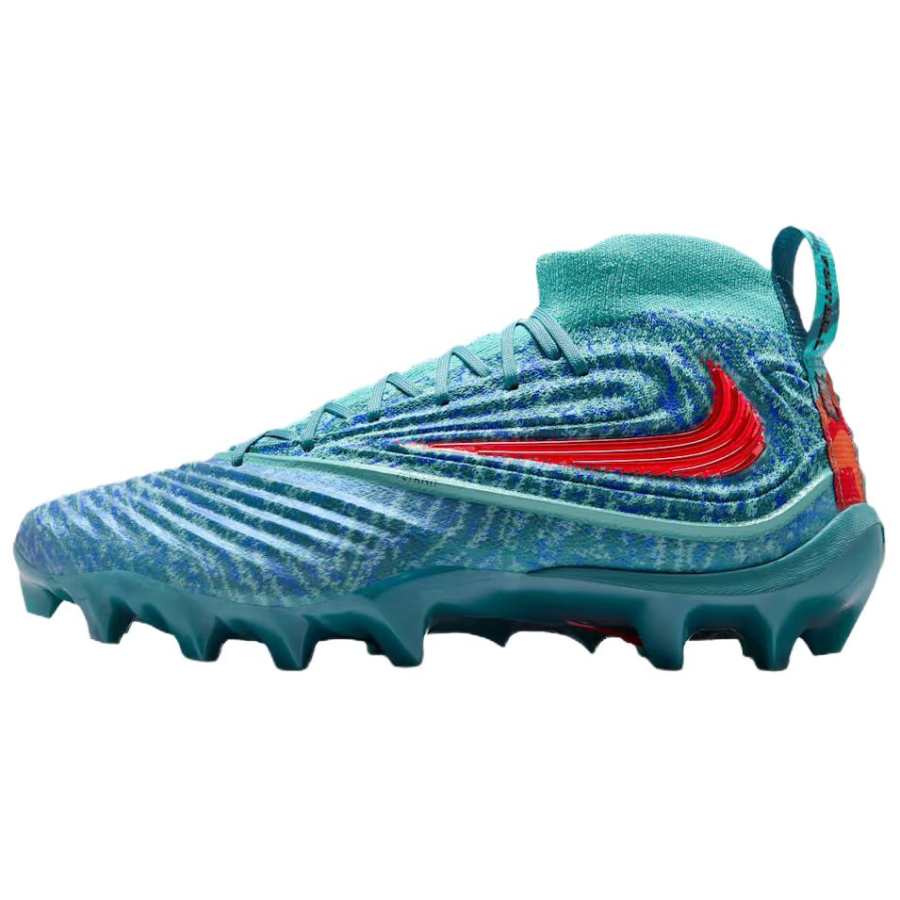 Nike Nike Alpha Menace 5 Soccer Shoes Men's High Top Mineral Blue Green/Washed Blue Green/Racing Blue/Bright Deep