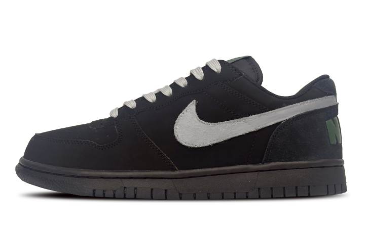 Nike Nike Big Skateboard Shoes Men's Low Top Black