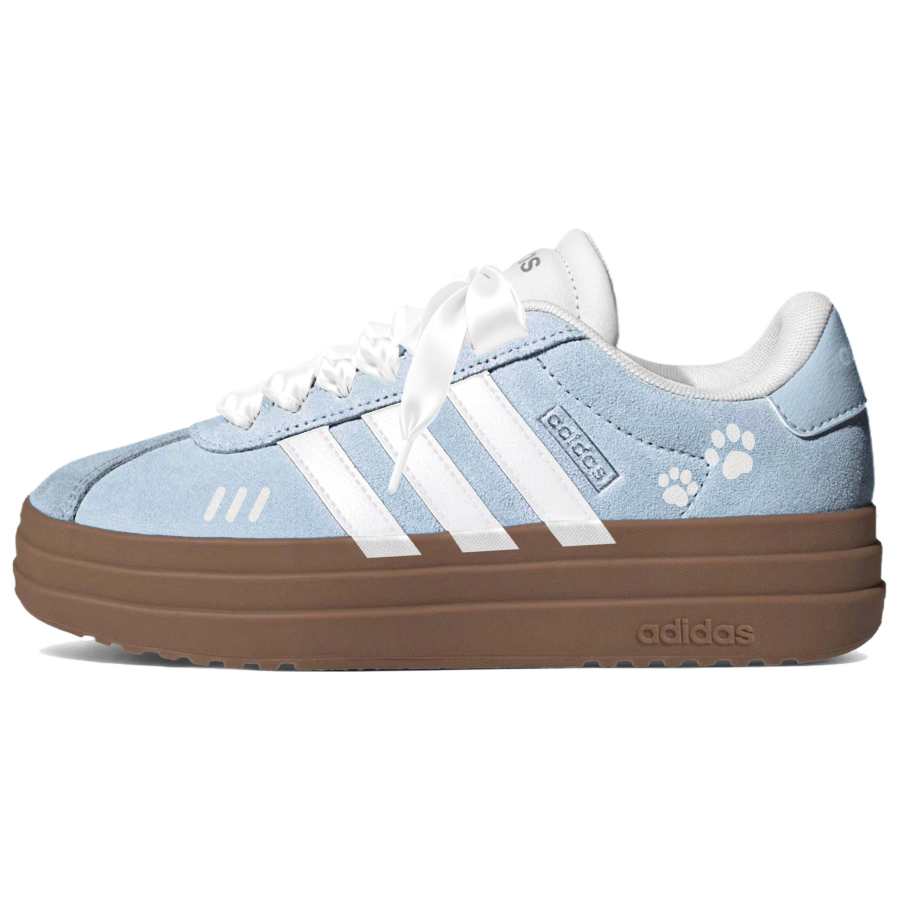 Adidas Adidas VL Court Bold German Army Trainers Women's Low Top White/Brown