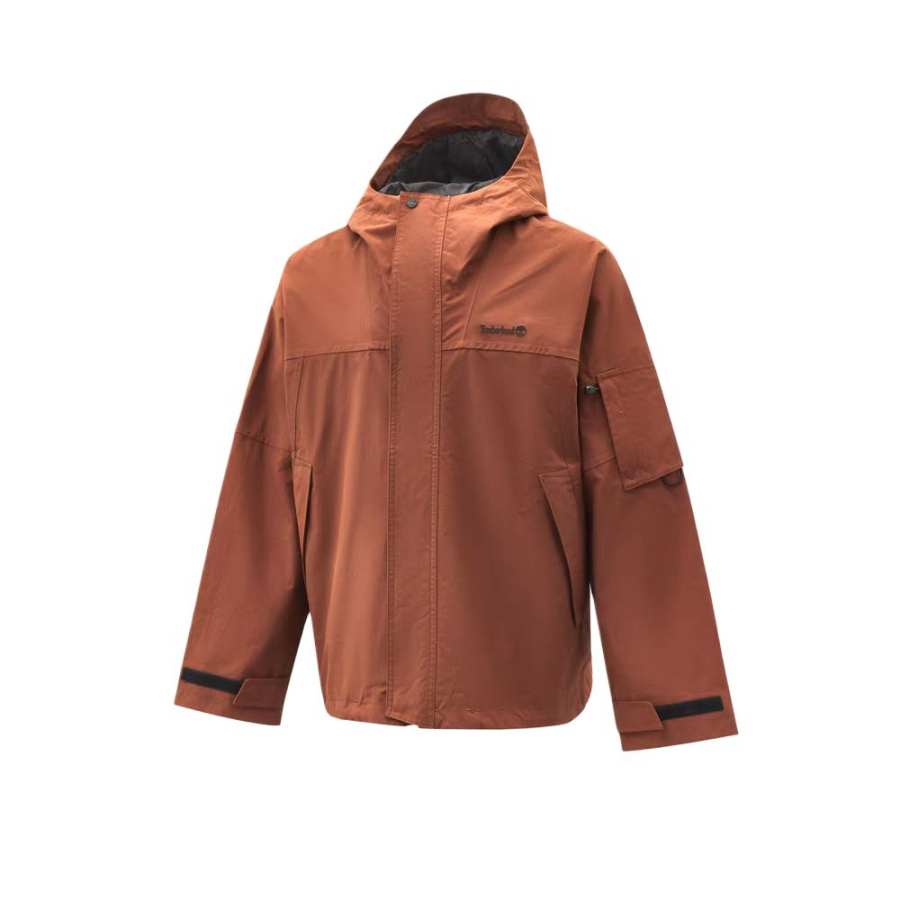 Timberland Windbreaker Jackets Men's AIM Hooded Non Detachable Moderate