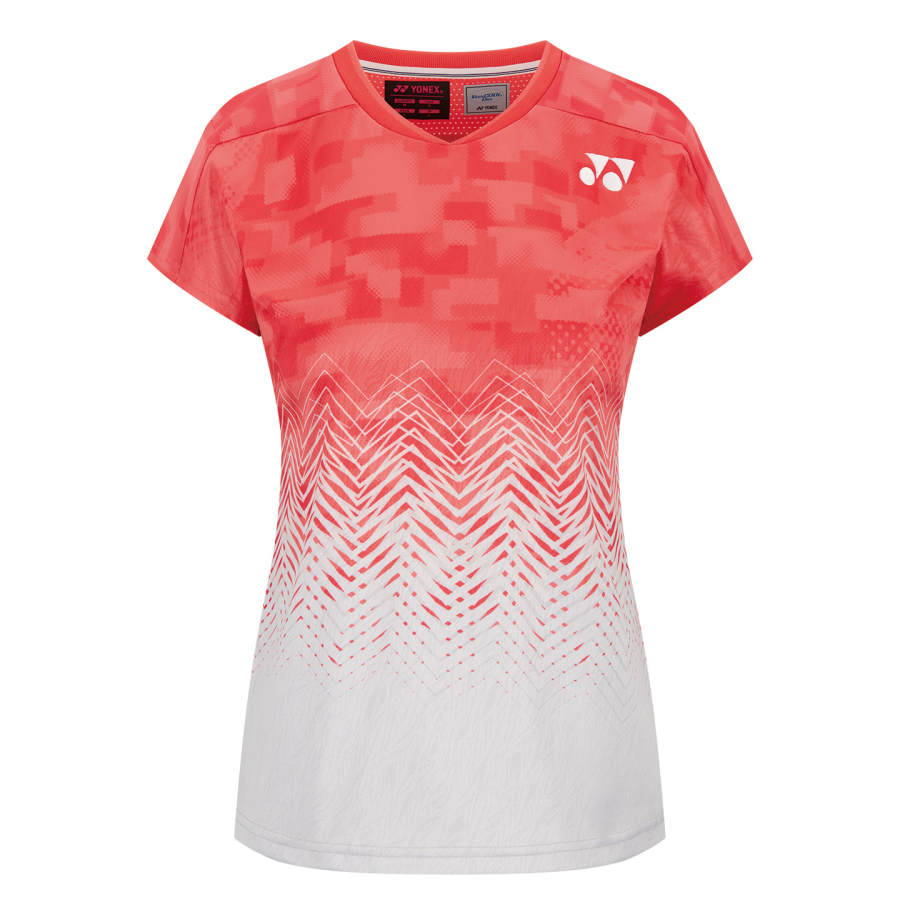 YONEX Badminton Jerseys Women's V Neck Moderate