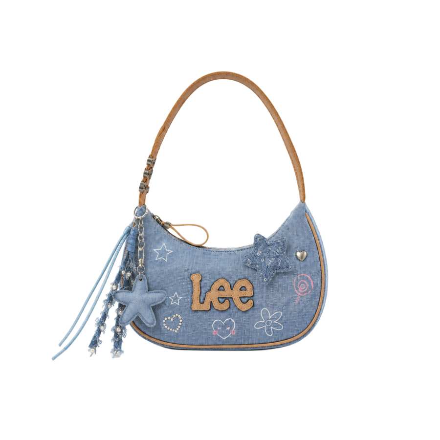 Lee Lee Shoulder Bags Vintage Light Denim