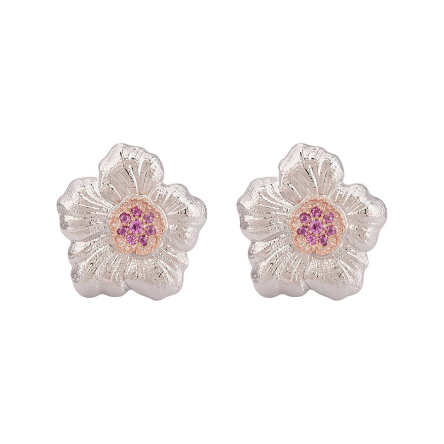 BUCCELLATI 925 Sterling Silver Earrings Women's