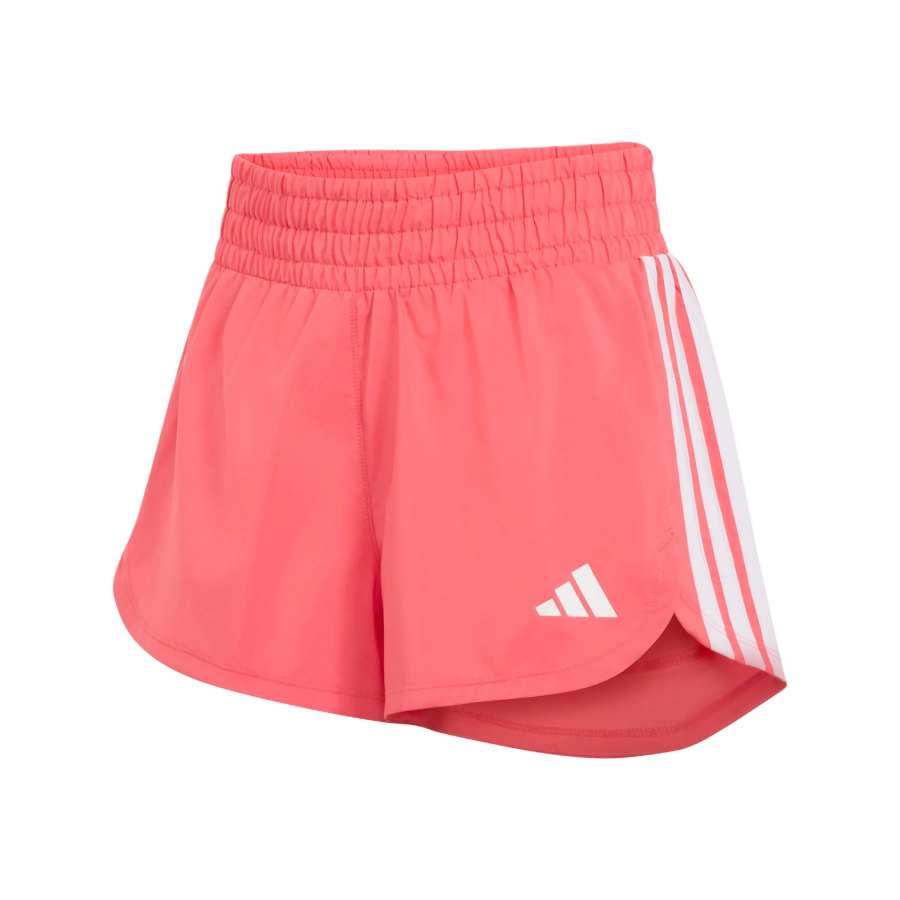 Adidas Adidas Sports Shorts Women's Swirl Neon Red/White Moderate