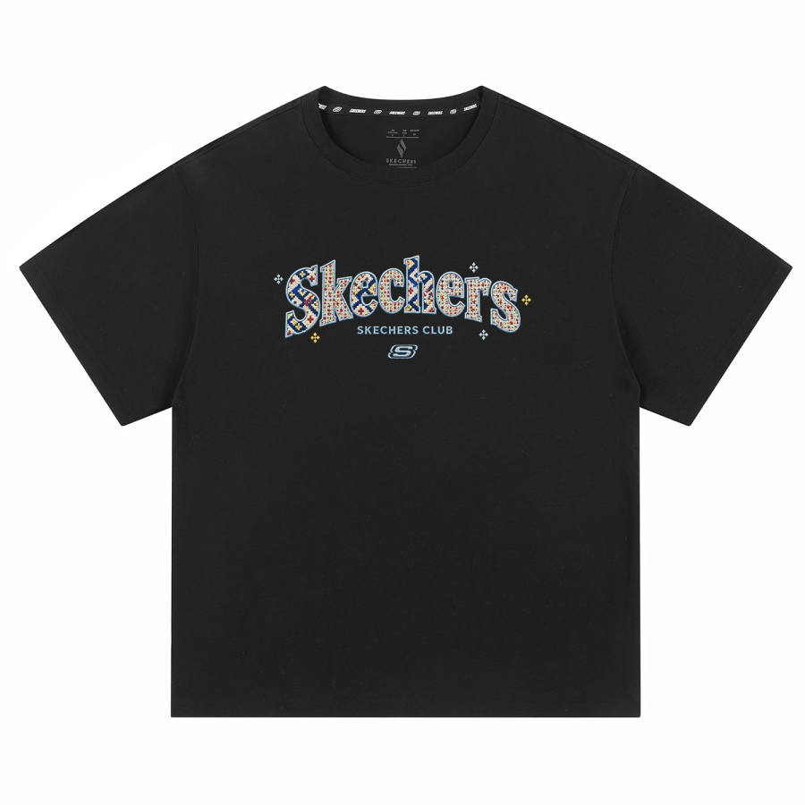 Skechers T Shirts Unisex Crew Neck Moderate