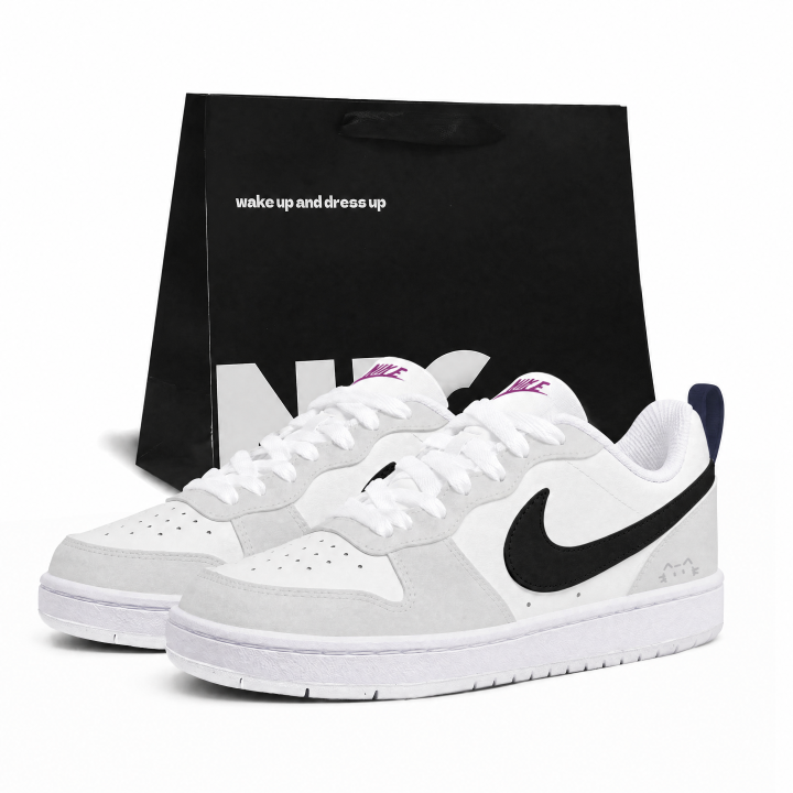 Nike Nike Court Borough Skateboard Shoes Women's Low Top Gray