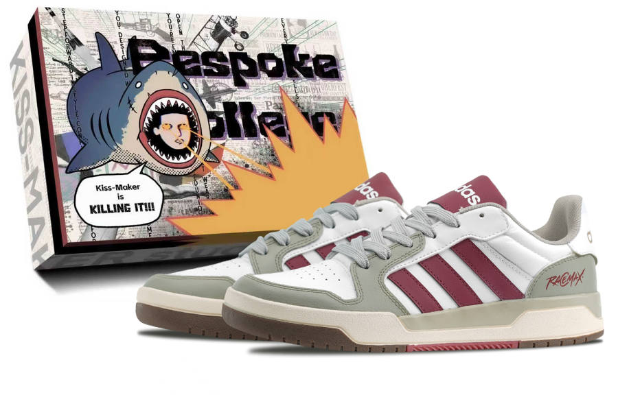 Adidas Neo Entrap Abrasion Resistant Lightweight Slip Resistant Low top Skateboard Shoes Unisex White
