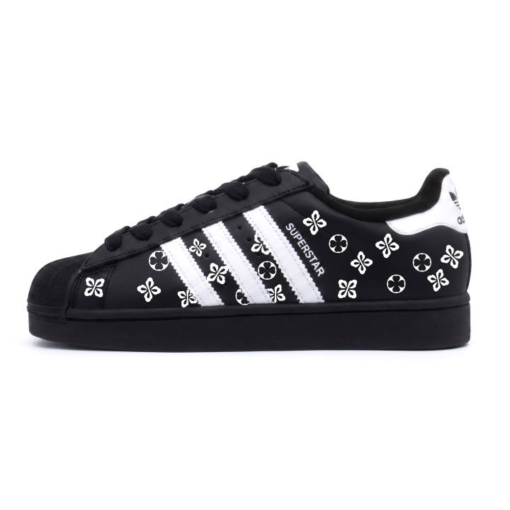 Adidas Adidas Superstar 2 Skateboard Shoes Unisex Low Top Black/White