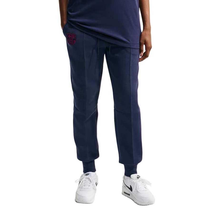 Nike Nike FC Soccer Bottoms Women's Black Blue/Mineral Yellow Moderate Cuffed Pants