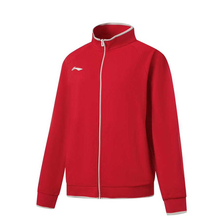 Li-Ning Li Ning Football Sweatshirts Men's Vermilion Stand Collar Moderate
