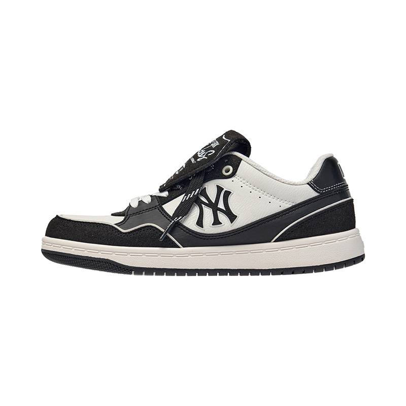 MLB New York Yankees Casual Shoes Unisex Low Top Black/White