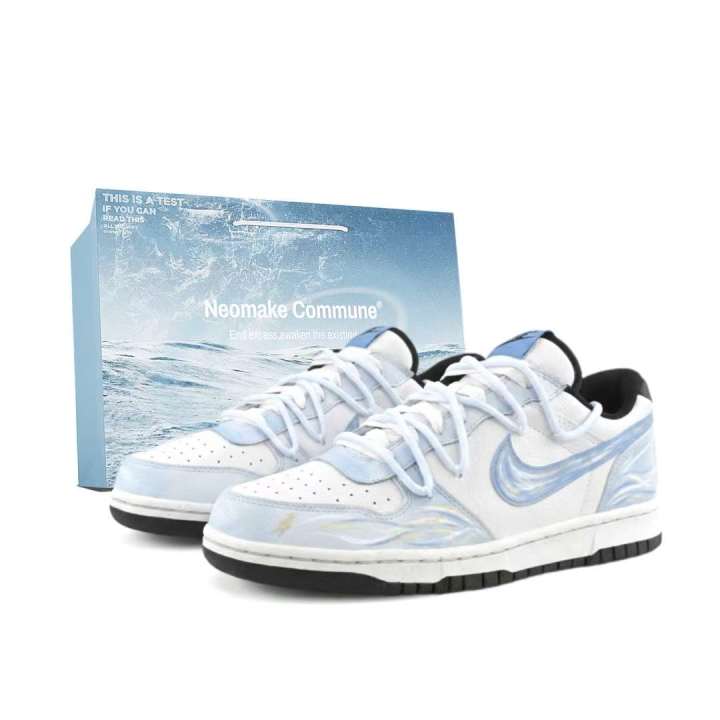 Nike Nike Dunk Skateboard Shoes Men's Low Top White
