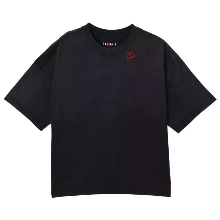 Jordan Jordan BRAND T Shirts Men's Black Crew Neck Moderate