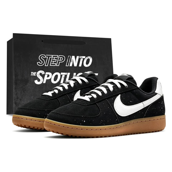 Nike Nike Field General Skateboard Shoes Women's Low Top Black/White