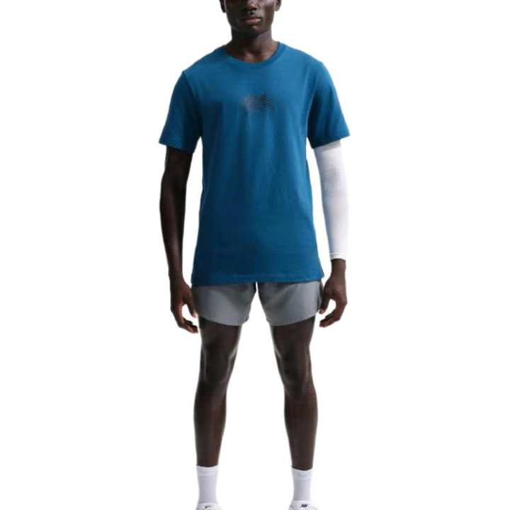 Nike Nike T Shirts Men's Blue Crew Neck