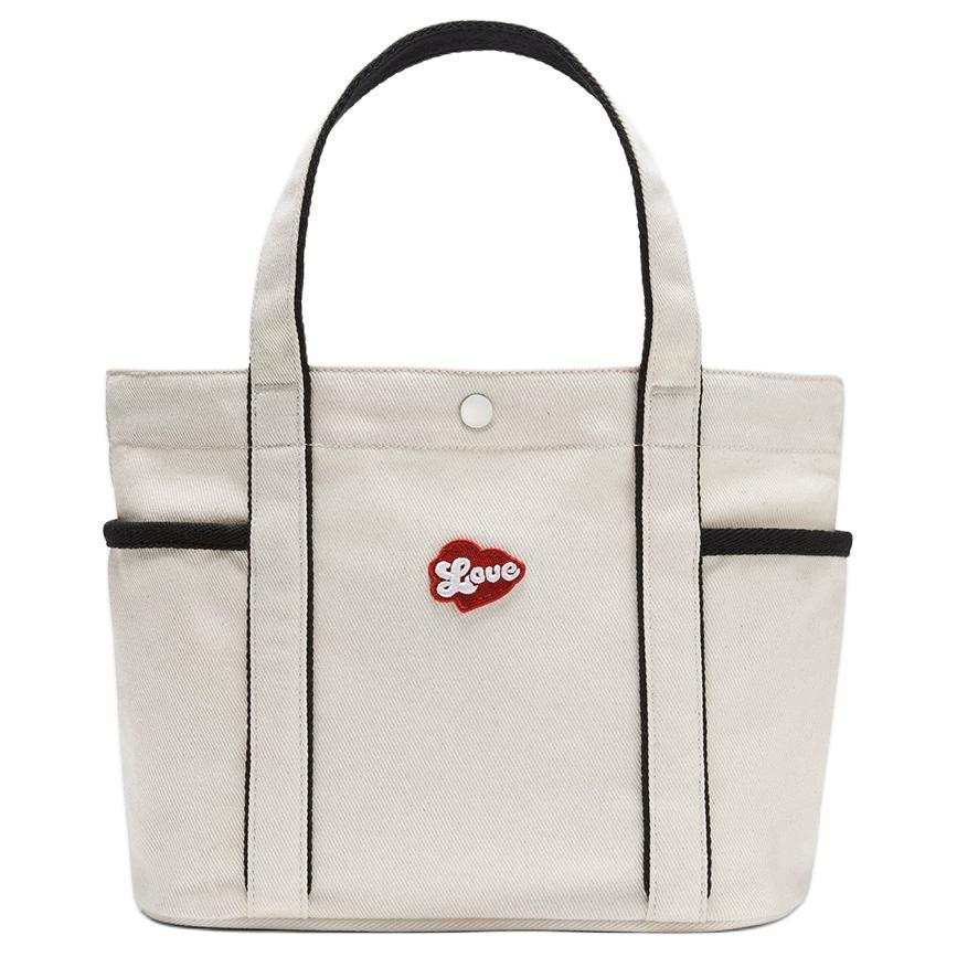 Lululemon Daily Handbags Ecru/Black/Oxford Red/BBIG/BLK/OXFD