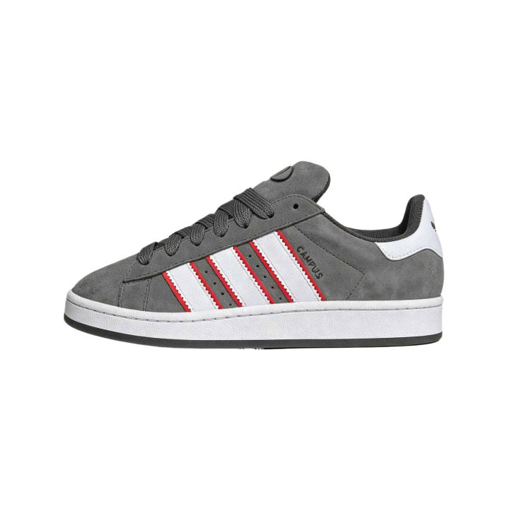 Adidas Adidas Campus 00s Skateboard Shoes Unisex Low Top Cloud White, Red