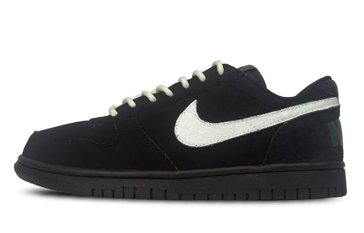 Nike Nike Big Skateboard Shoes Men's Low Top Black