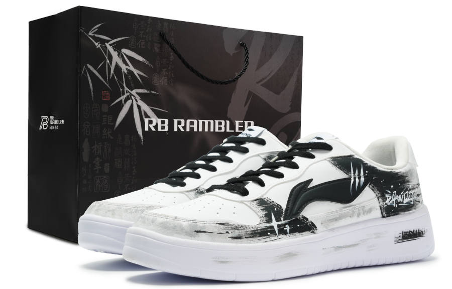Li-Ning Li Ning Floating Boat Skateboard Shoes Men's Low Top White/Blue