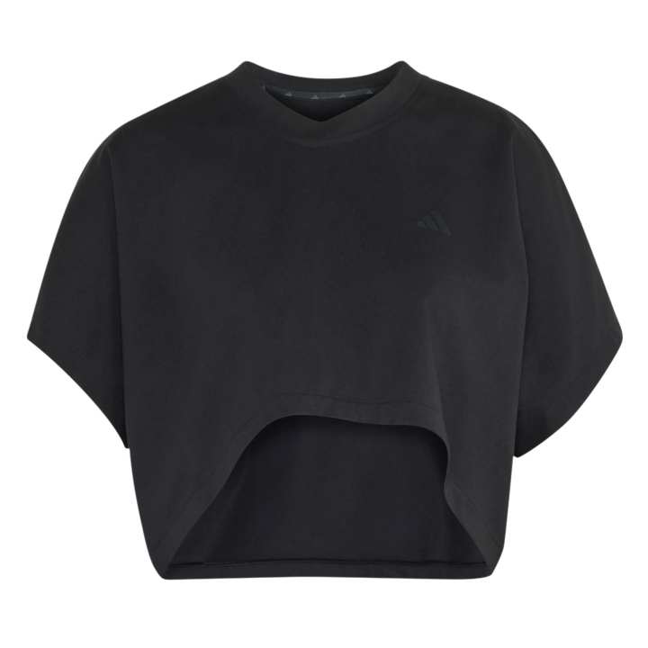 Adidas Adidas T Shirts Women's Black Crew Neck Moderate