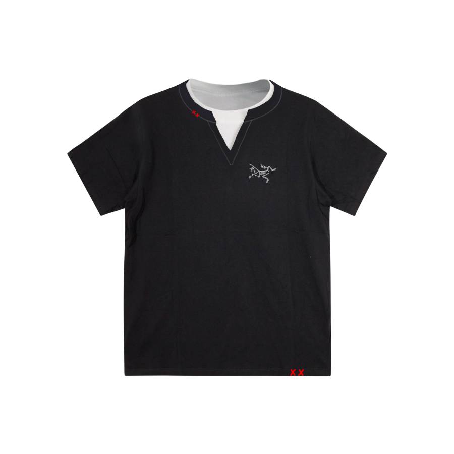 Arcteryx KRAGG T Shirts Unisex Black Moderate
