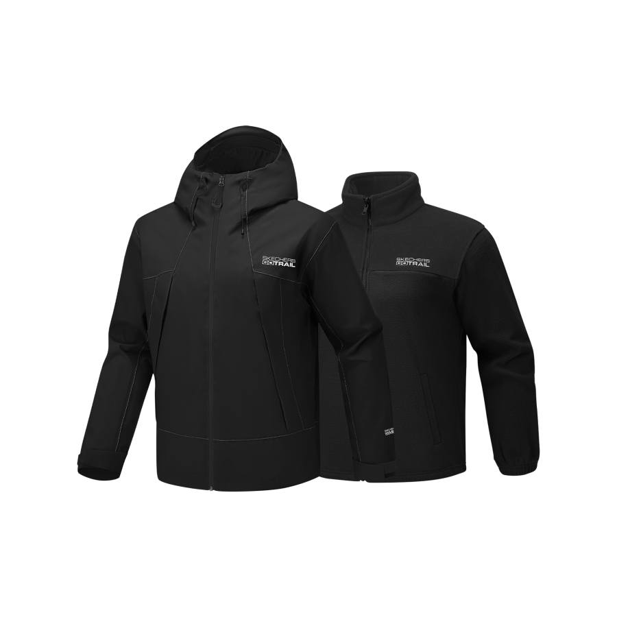 Skechers Windbreaker Jackets Men's Hooded Non Detachable Moderate