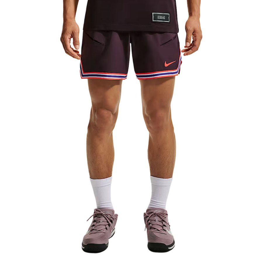Nike Nike Court Slam Tennis Bottoms Men's Dark Burgundy Red/Bright Dark Red