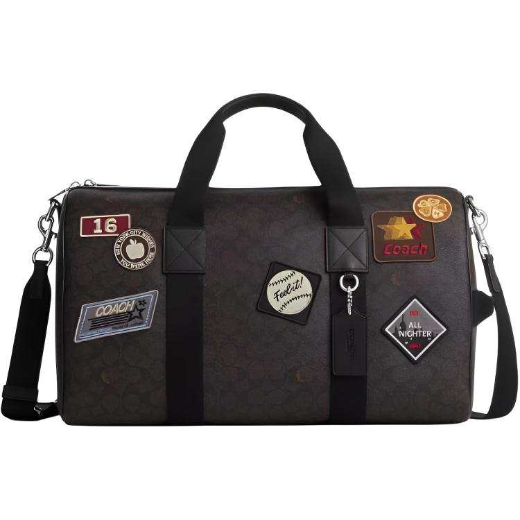 COACH COACH Explorer Travel Bags Walnut & Black