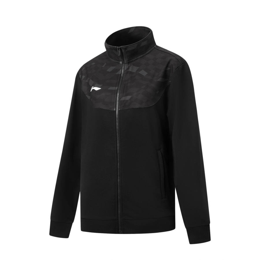 Li-Ning Li Ning Football Sweatshirts Men's Black/Black Turtleneck Moderate