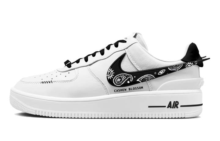 Nike Nike Air Force 1 Skateboard Shoes Unisex Low Top Black
