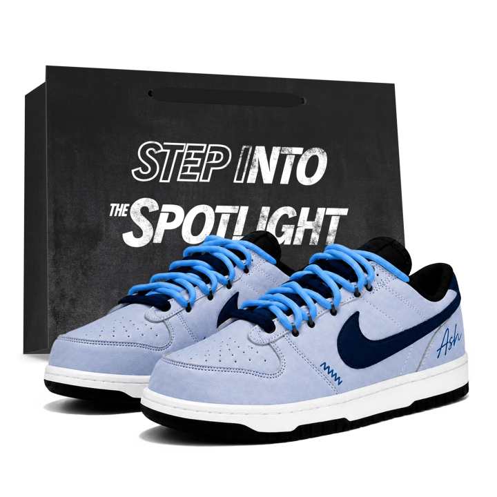 Nike Nike Big Skateboard Shoes Unisex Low Top Dark Blue