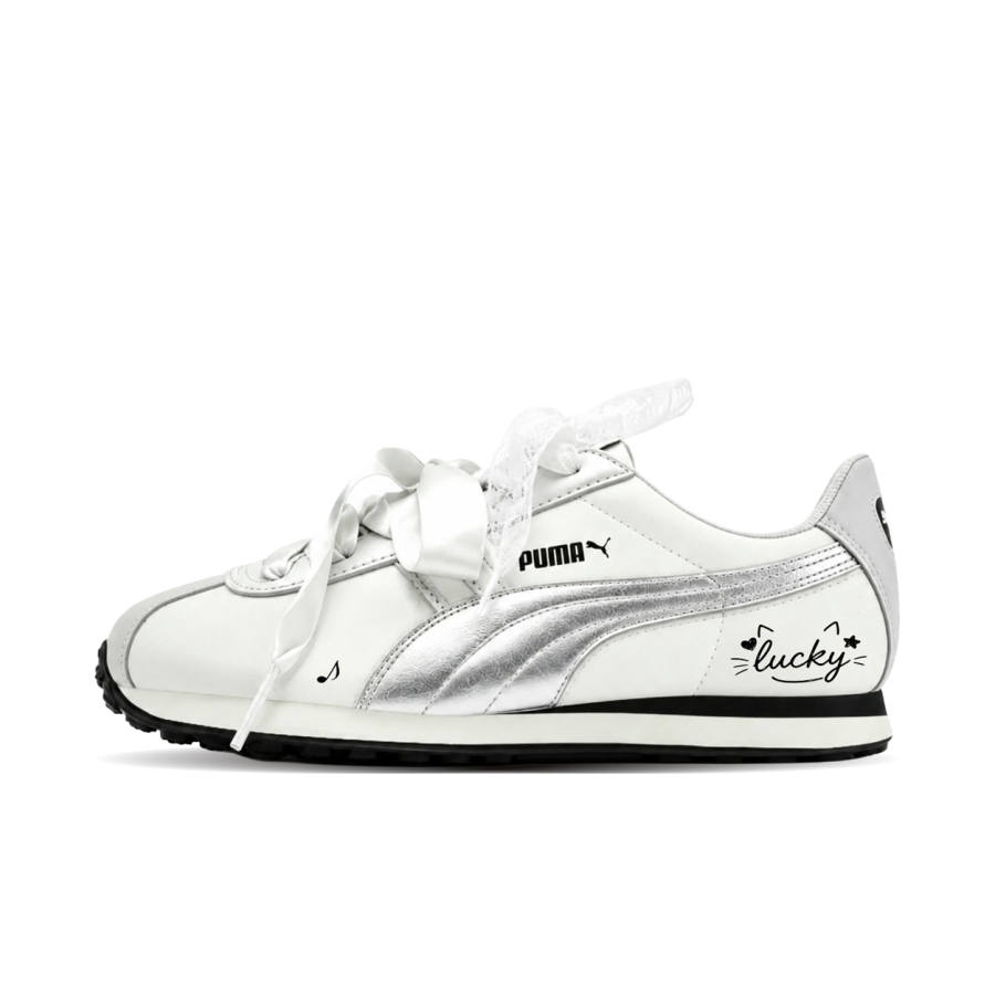PUMA Turino NL Casual Shoes Unisex Low Top White/Silver
