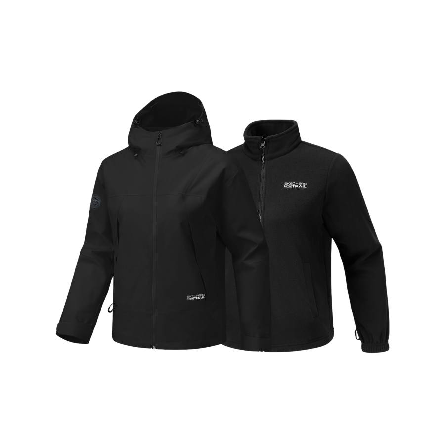 Skechers Windbreaker Jackets Women's Hooded Non Detachable Moderate