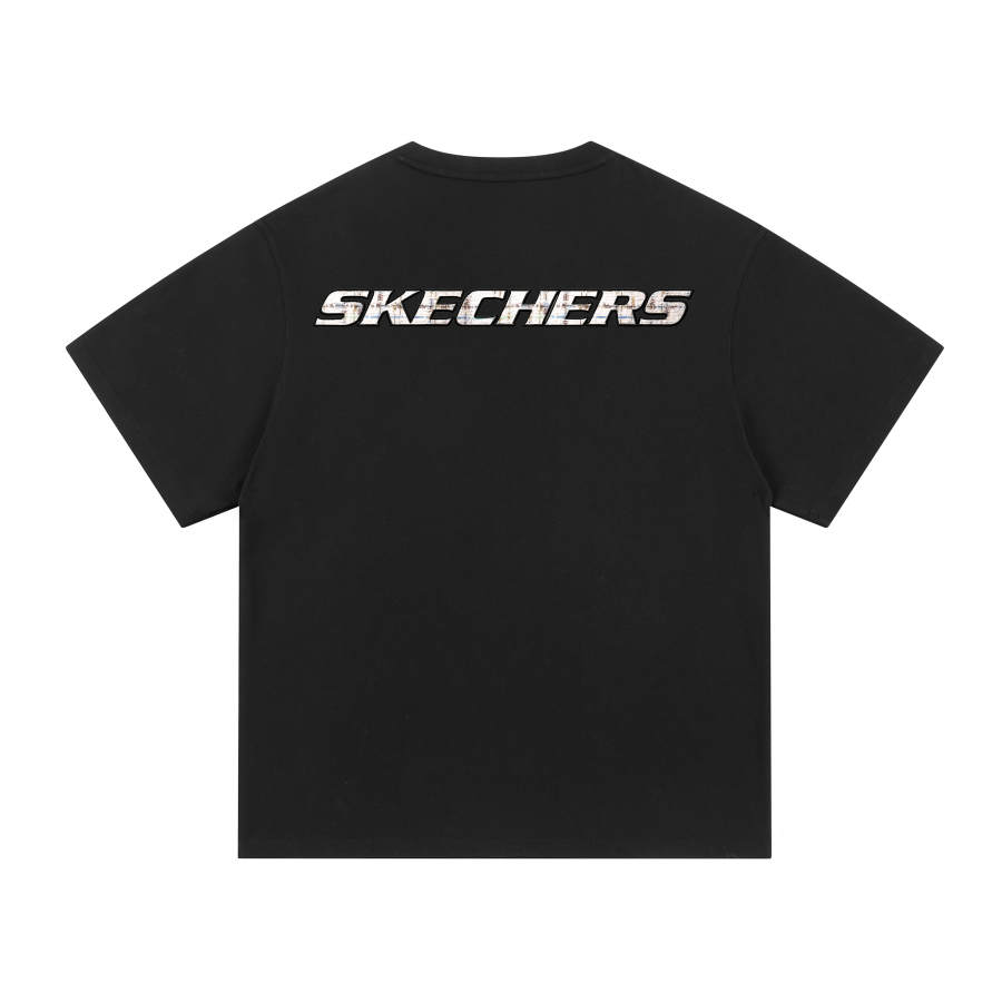 Skechers T Shirts Unisex Crew Neck Moderate Straight Fit