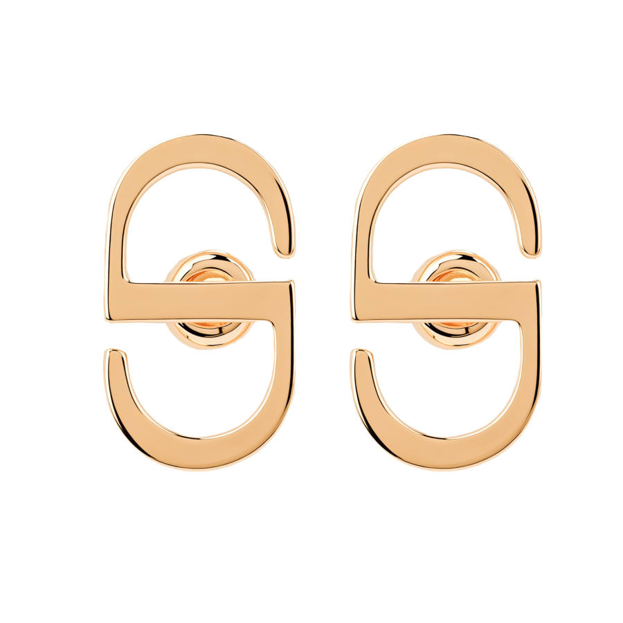 DIOR DIOR Stud Earrings Women's Gold