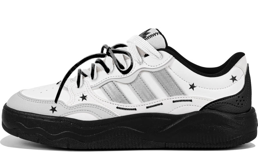 Adidas Adidas LITE SHUFFLE Skateboard Shoes Unisex Low Top White
