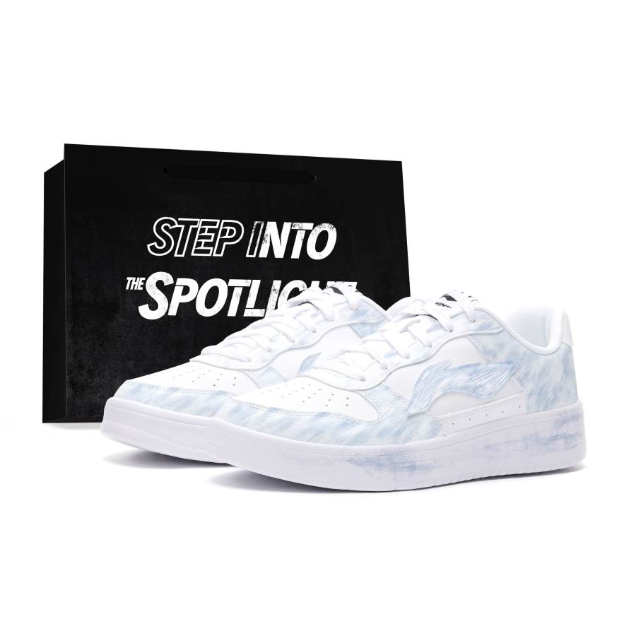 Li-Ning Li Ning Floating Boat Skateboard Shoes Men's Low Top Blue