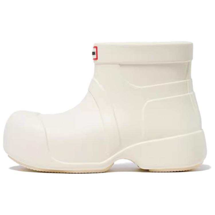 HUNTER HUNTER Slip Resistant Rain Boots Women's Moon White