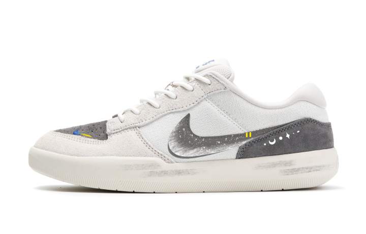 Nike Nike SB Force 58 Skateboard Shoes Unisex Low Top Gray