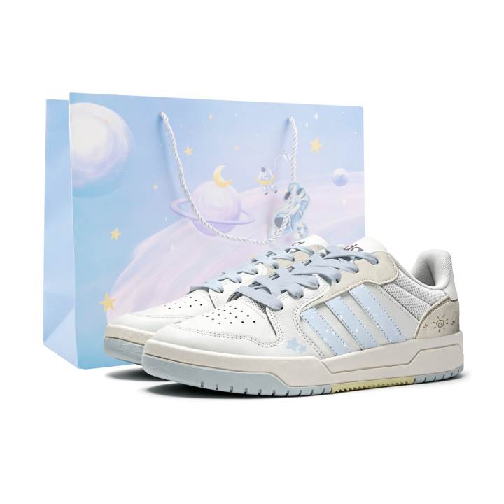 Adidas Adidas ENTRAP Skateboard Shoes Unisex Low Top Light Blue