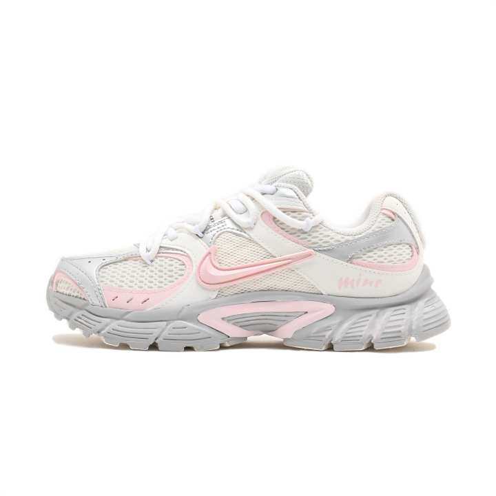 Nike Nike V5 RNR Running Shoes Women's Low Top White Gray Pink & Silver & Multicolor