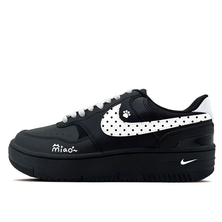 Nike Nike Gamma Force Skateboard Shoes Women's Low Top Black White