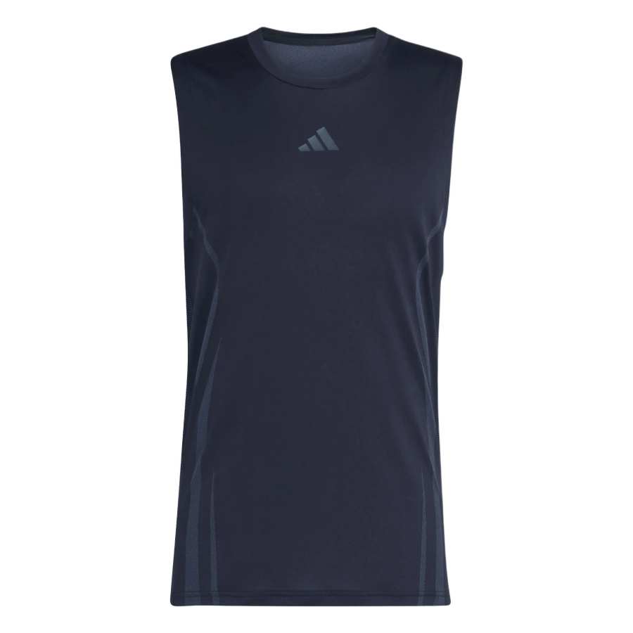 Adidas Adidas Airchill Fitness Clothing Men's Black Crew Neck