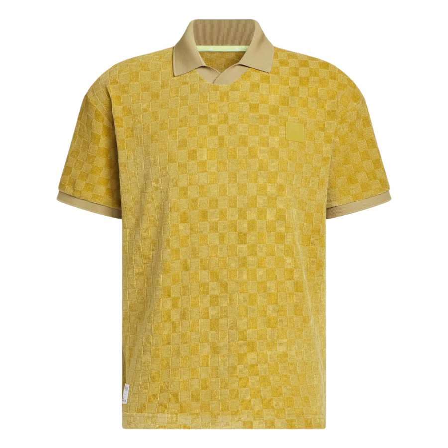 Adidas Adidas Polo Shirts Men's Sand Green Polo Collar Moderate