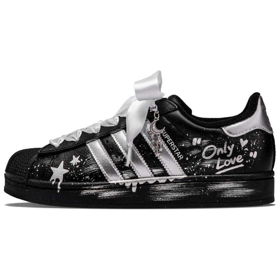 Adidas Originals Superstar 2 Skateboard Shoes Unisex Low Top Silver