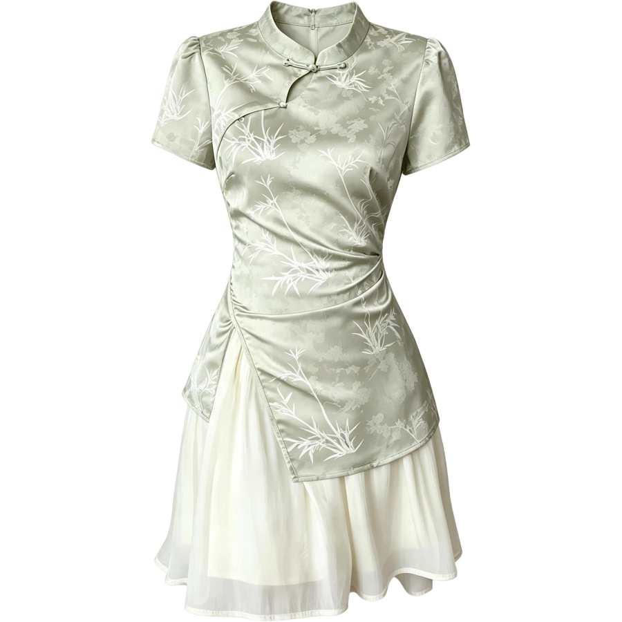 Cotton Gene Short Sleeved Dress Women's